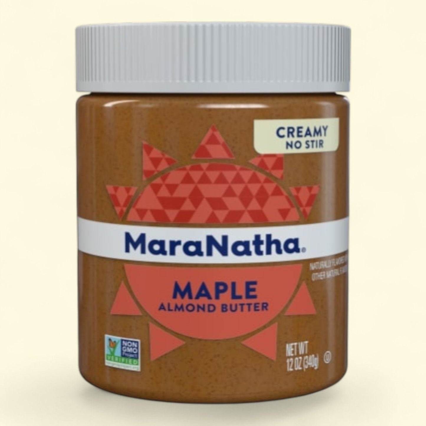 Beurre d'amande MaraNatha, sirop d'érable brut, texture onctueuse, sans mélange, 340 g