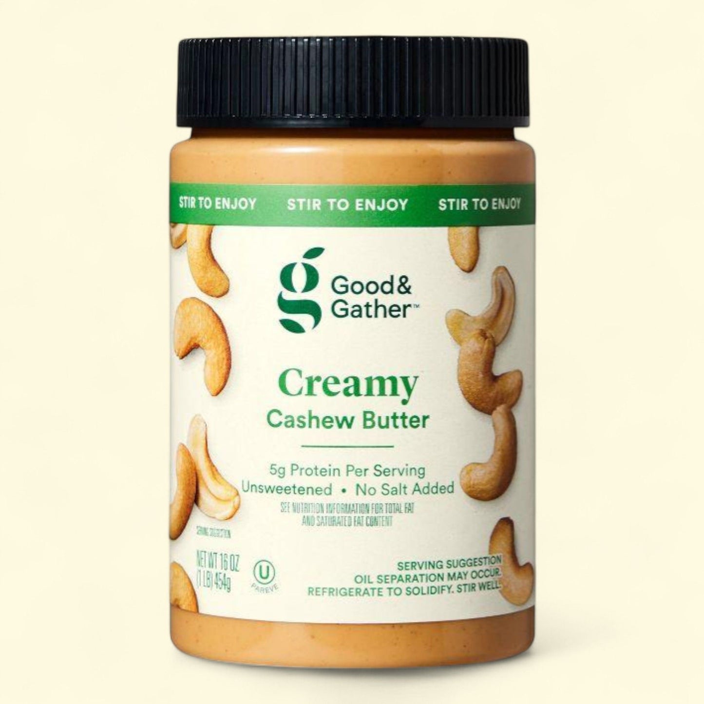 Beurre de noix de cajou Good & Gather™, 450 g