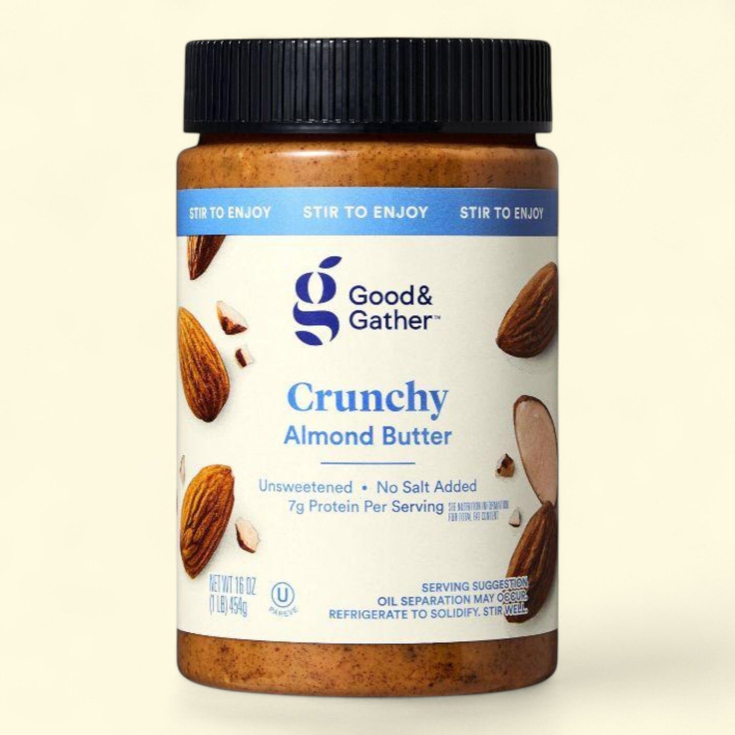 Beurre d'amande croquant Good & Gather™, 450 g