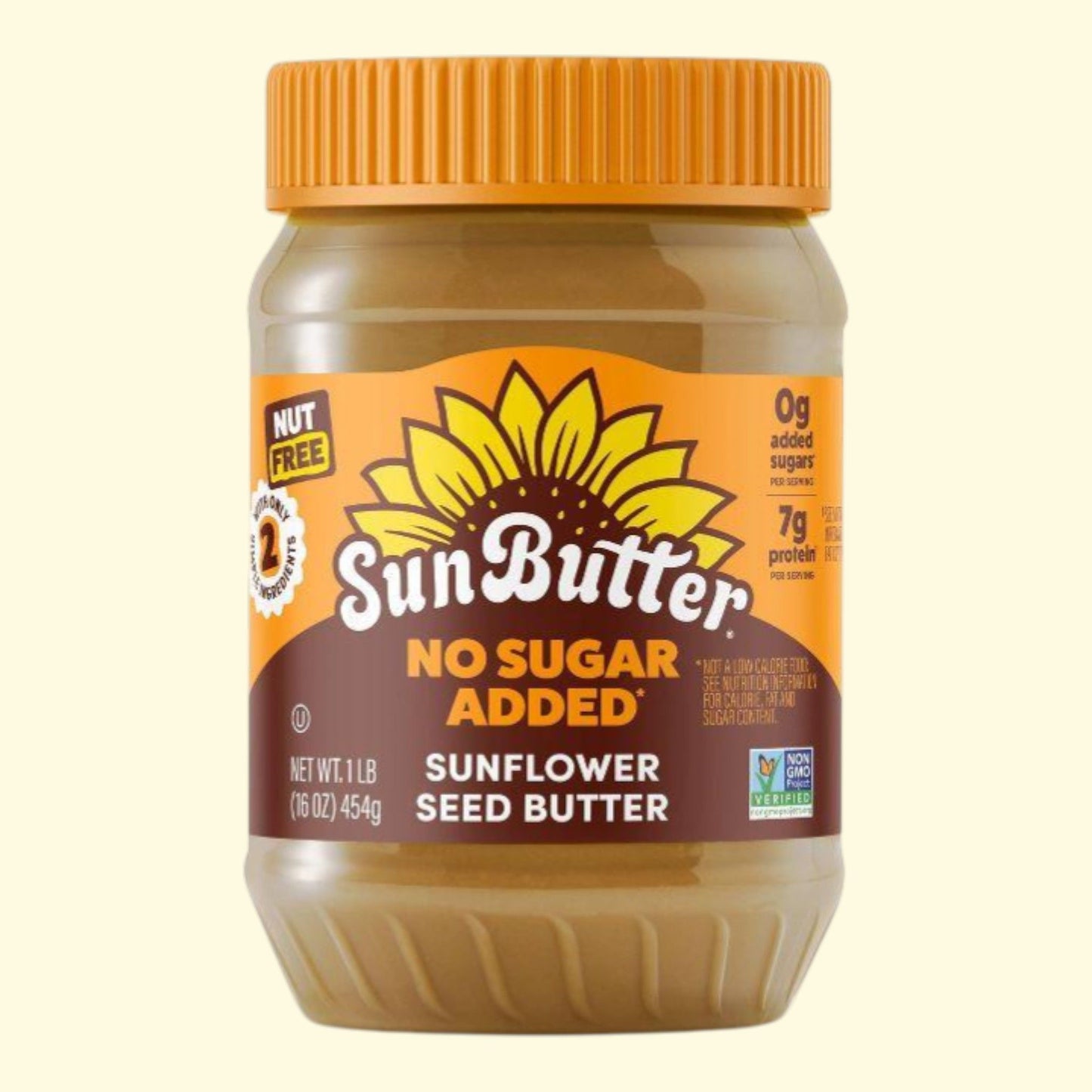 Beurre de tournesol SunButter, sans sucre ajouté, 450 g