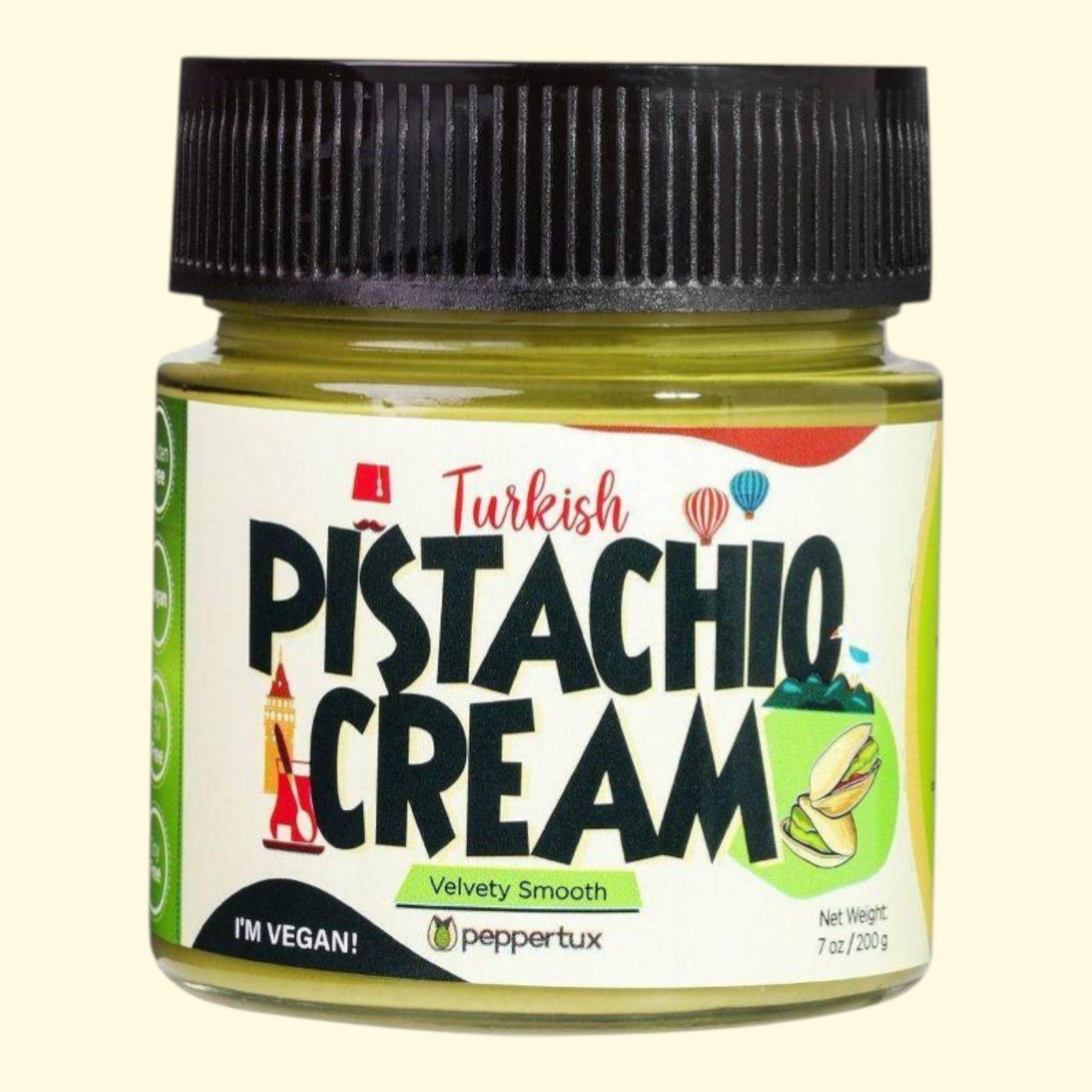 Crème de pistache turque Peppertux, 200 g