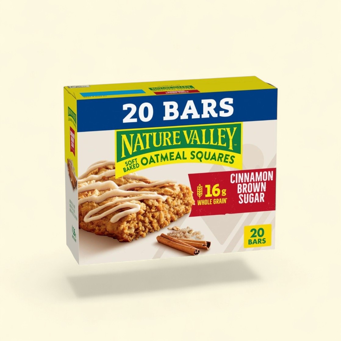 Nature Valley Soft-Baked Oatmeal Squares, Cinnamon Brown Sugar, 24.... — authentic US product shipped worldwide by Treatspree
