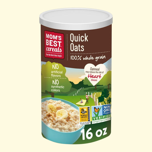 Mom's Best Quick Whole Grain Oats, 16 oz