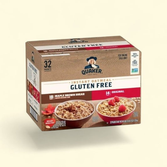 Quaker Instant Oatmeal Variety Pack, 44.5 oz, 32 Count — authentic US product shipped worldwide by Treatspree