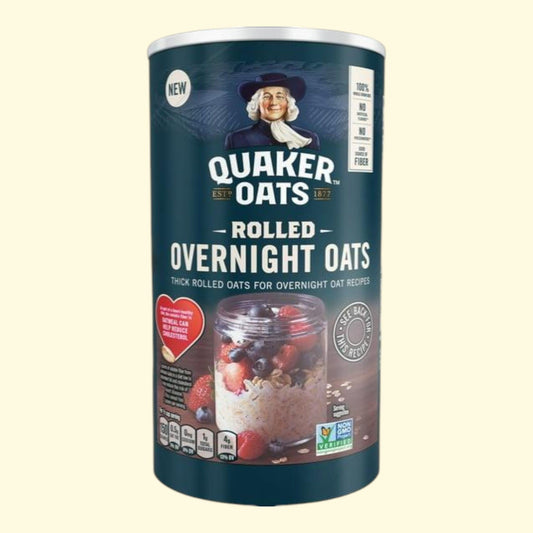 Quaker, flocons d'avoine trempés toute la nuit, 540 g