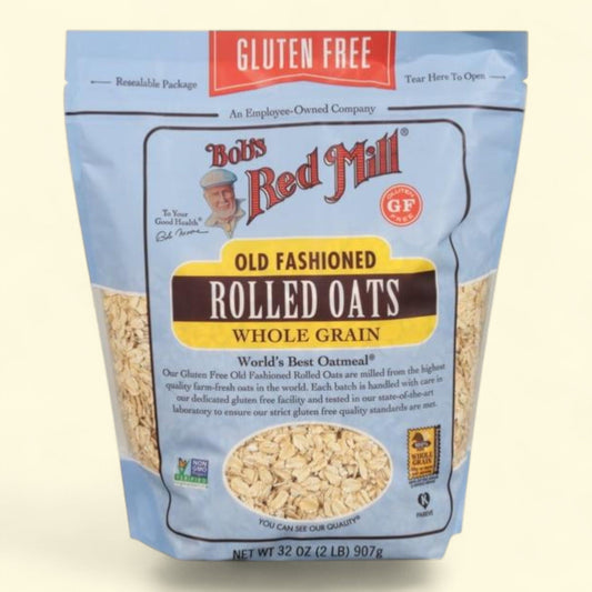 Flocons d'avoine traditionnels sans gluten et sans OGM de Bob's Red Mill, 907 g