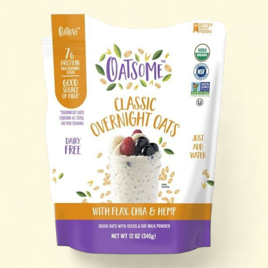 Oatsome Overnight Oats, sachet de 340 g