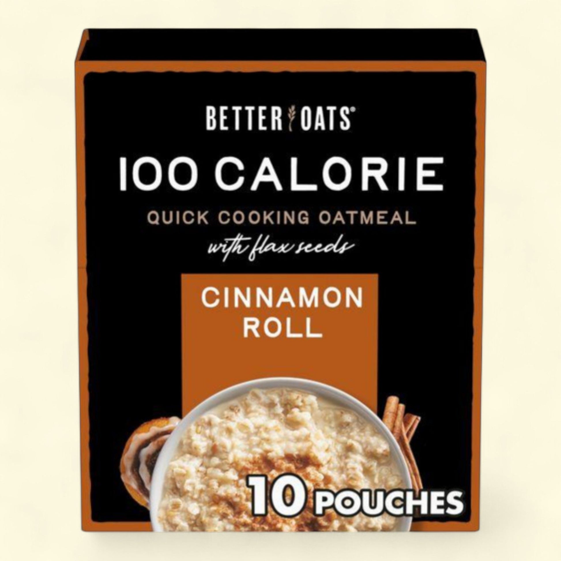 Better Oats Fit Cinnamon Roll Oatmeal, 10ct — authentic US product shipped worldwide by Treatspree