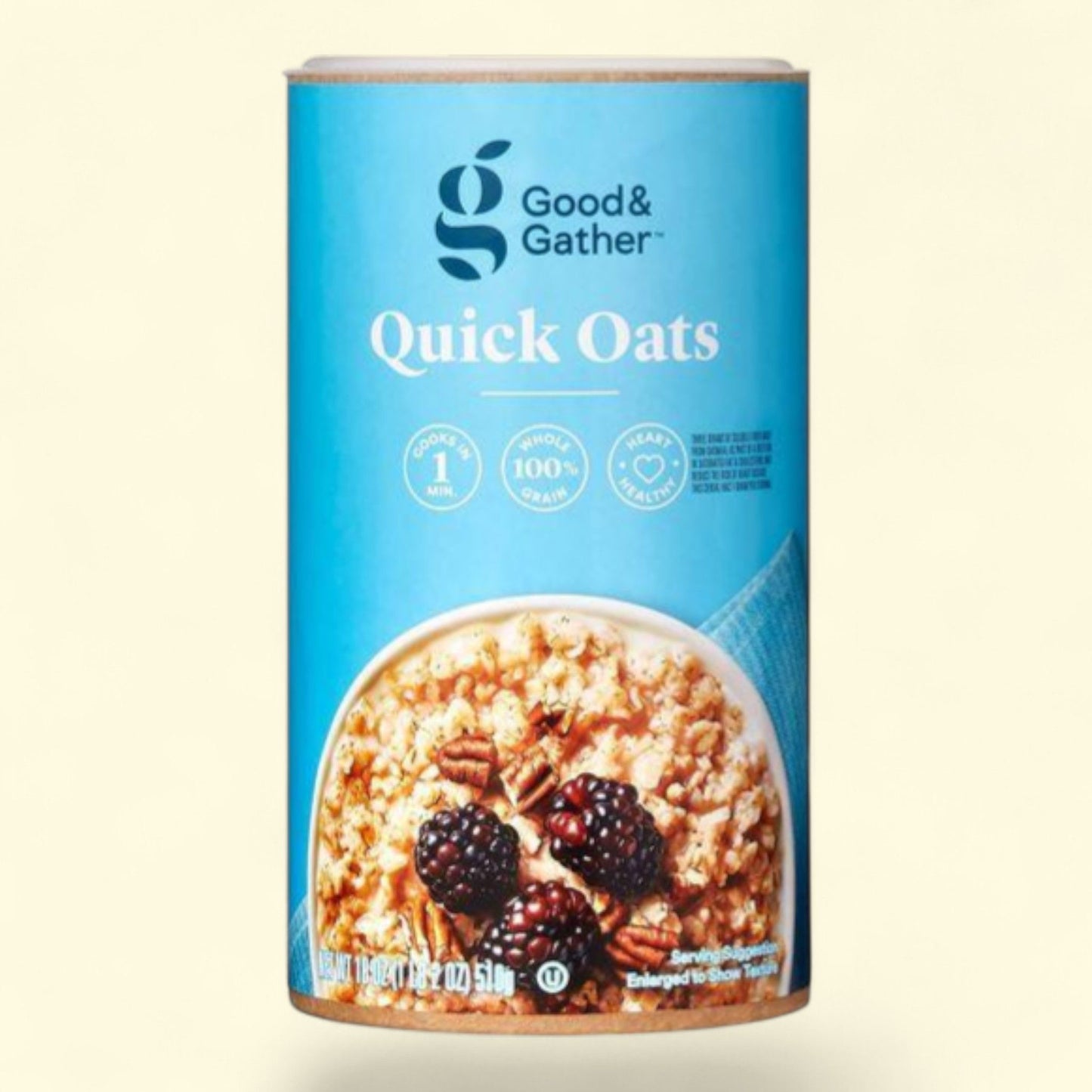 Good & Gather, Quick Oats, 18oz — authentic US product shipped worldwide by Treatspree