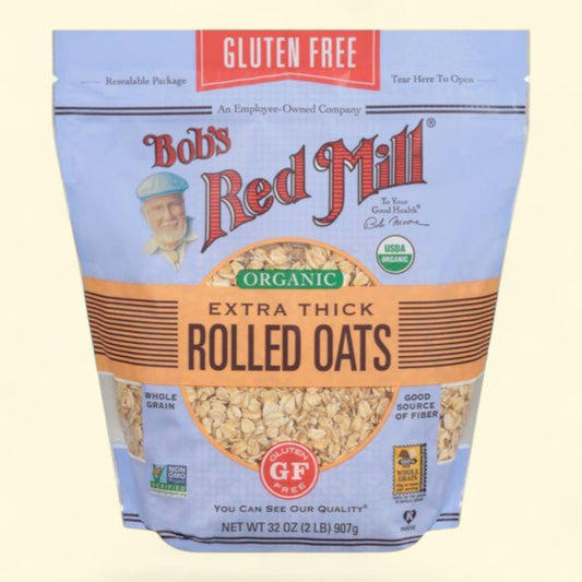 Flocons d'avoine épais bio Bob's Red Mill, 907 g