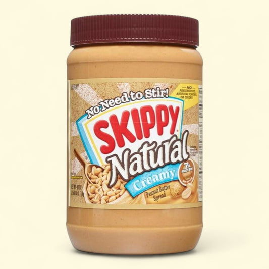 SKIPPY Natural Creamy Peanut Butter Spread, 40 oz
