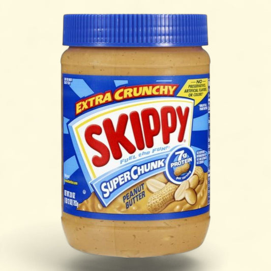 SKIPPY Peanut Butter, Super Chunk, 28 oz Jar