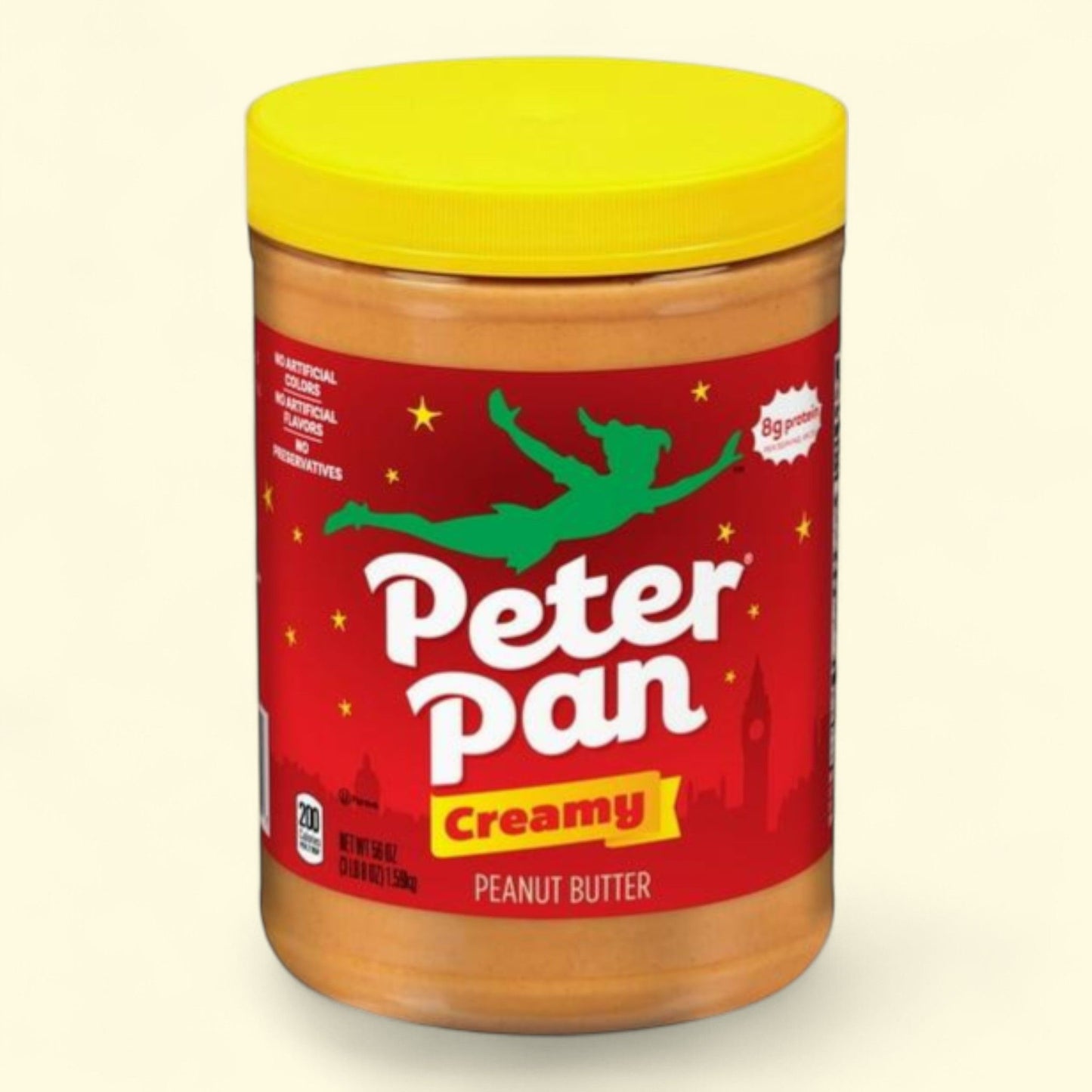 Peter Pan Creamy Peanut Butter Spread, 56 oz Jar