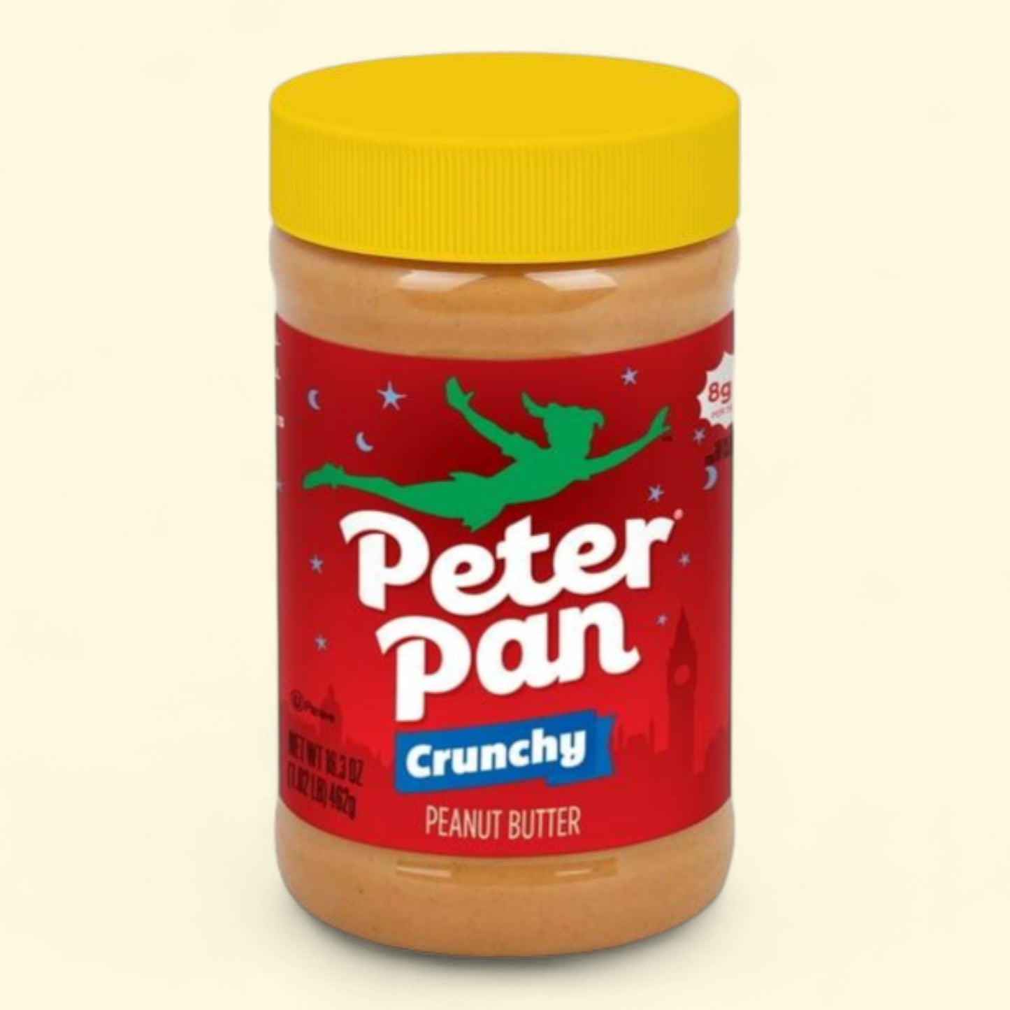 Peter Pan Crunchy Peanut Butter, 16.3 oz Jar