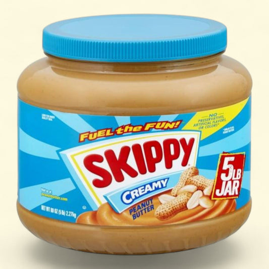 SKIPPY Peanut Butter, Creamy, 80 oz