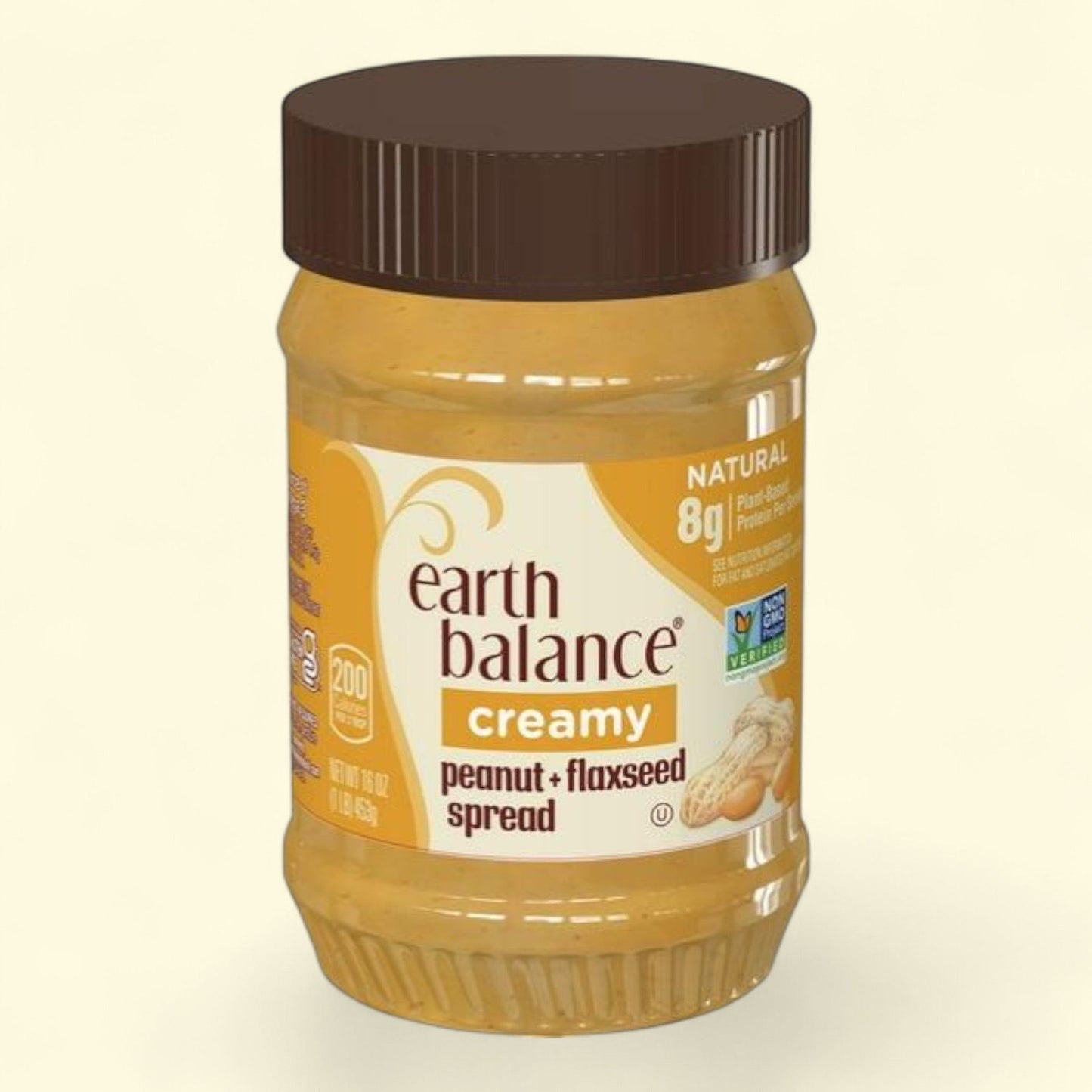 Earth Balance Peanut Butter, 16 oz Jar