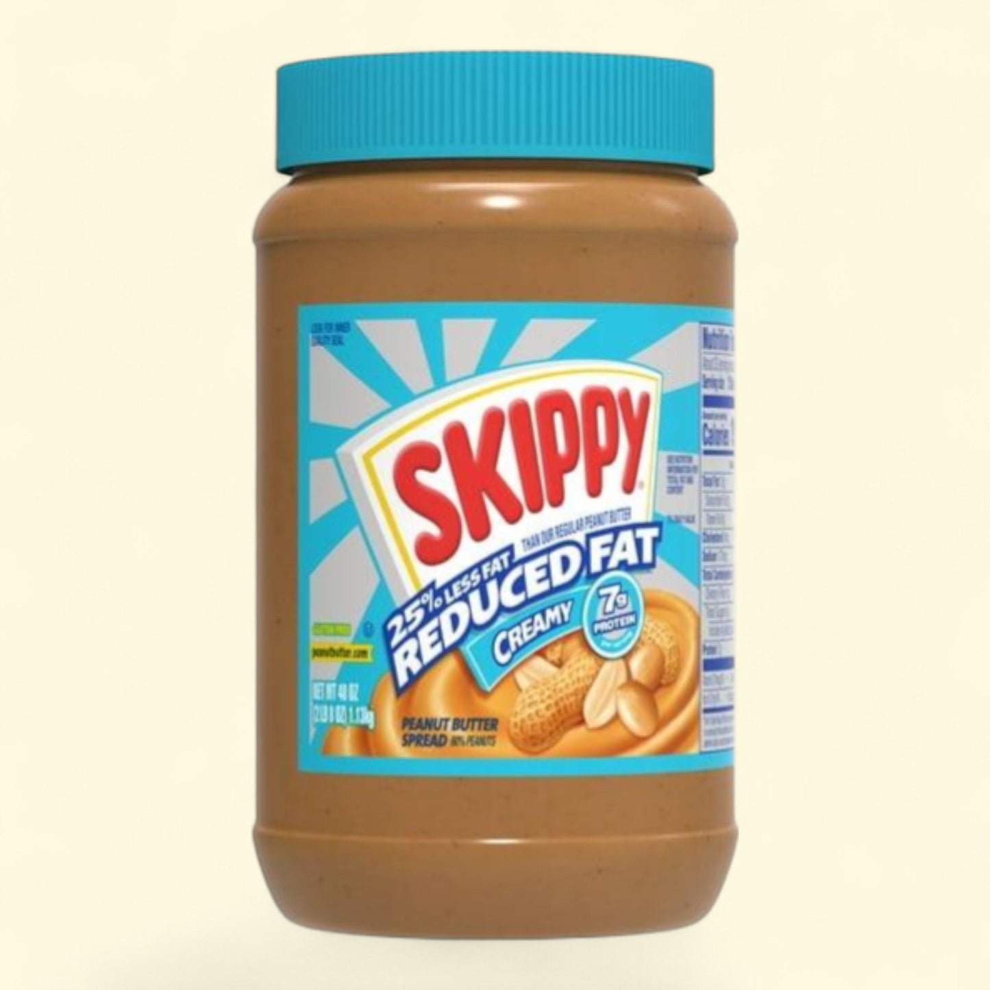 SKIPPY Creamy Peanut Butter Spread, 40 oz Jar