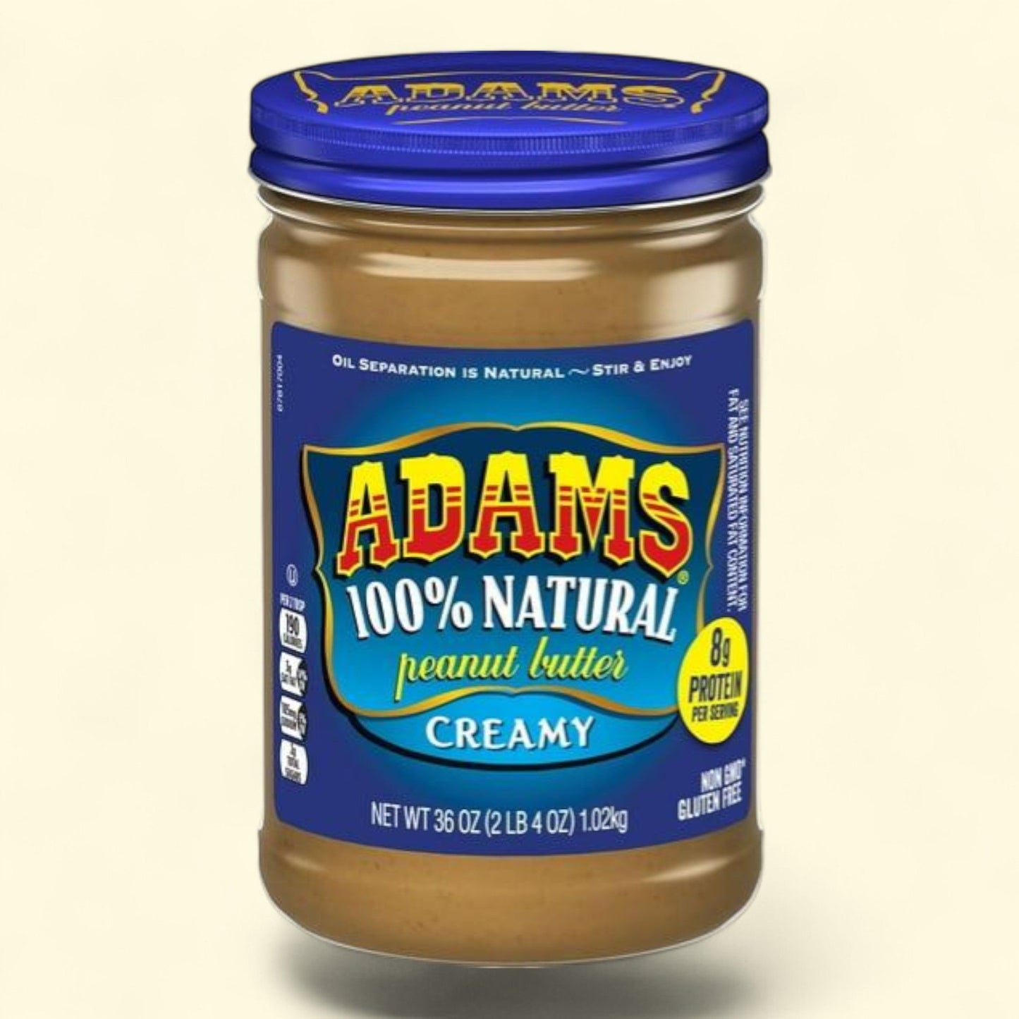 Adams Creamy Peanut Butter, 36 oz