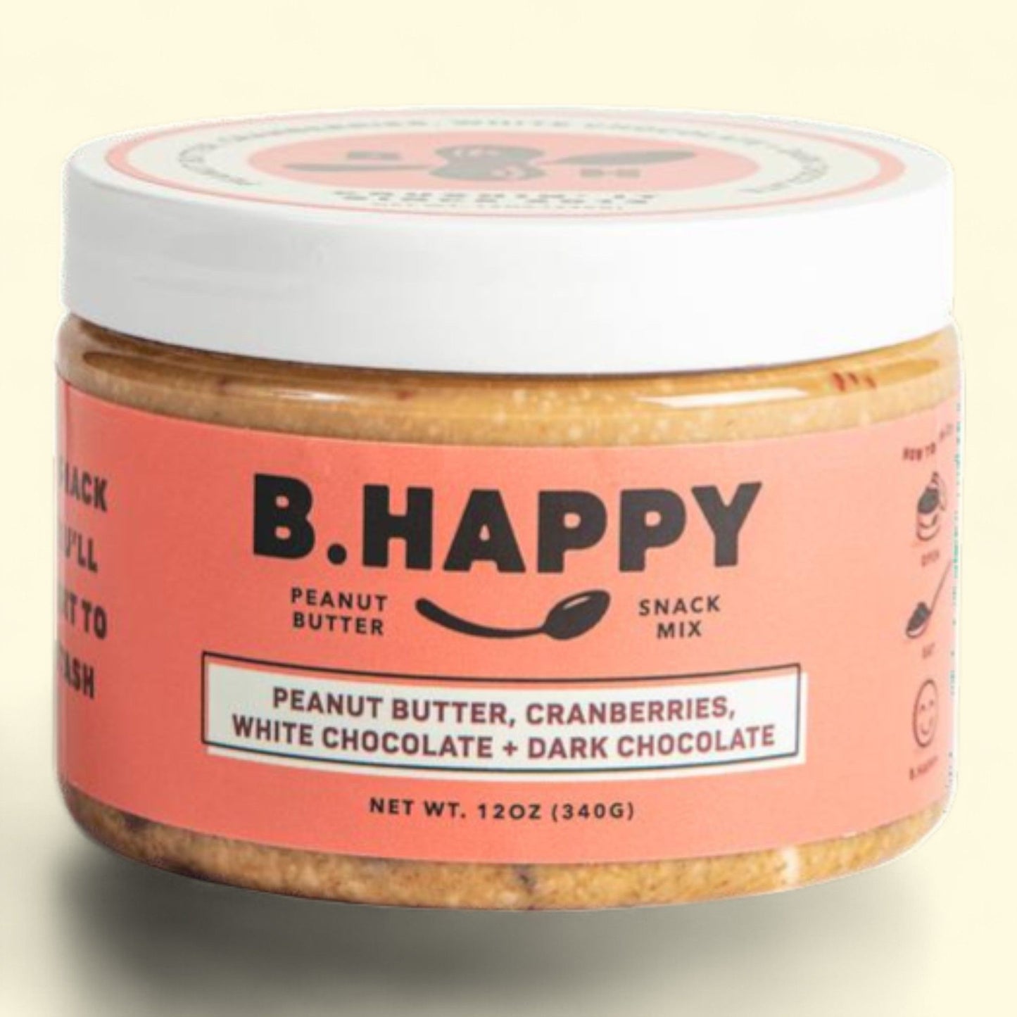 B Happy Peanut Butter, 12 oz