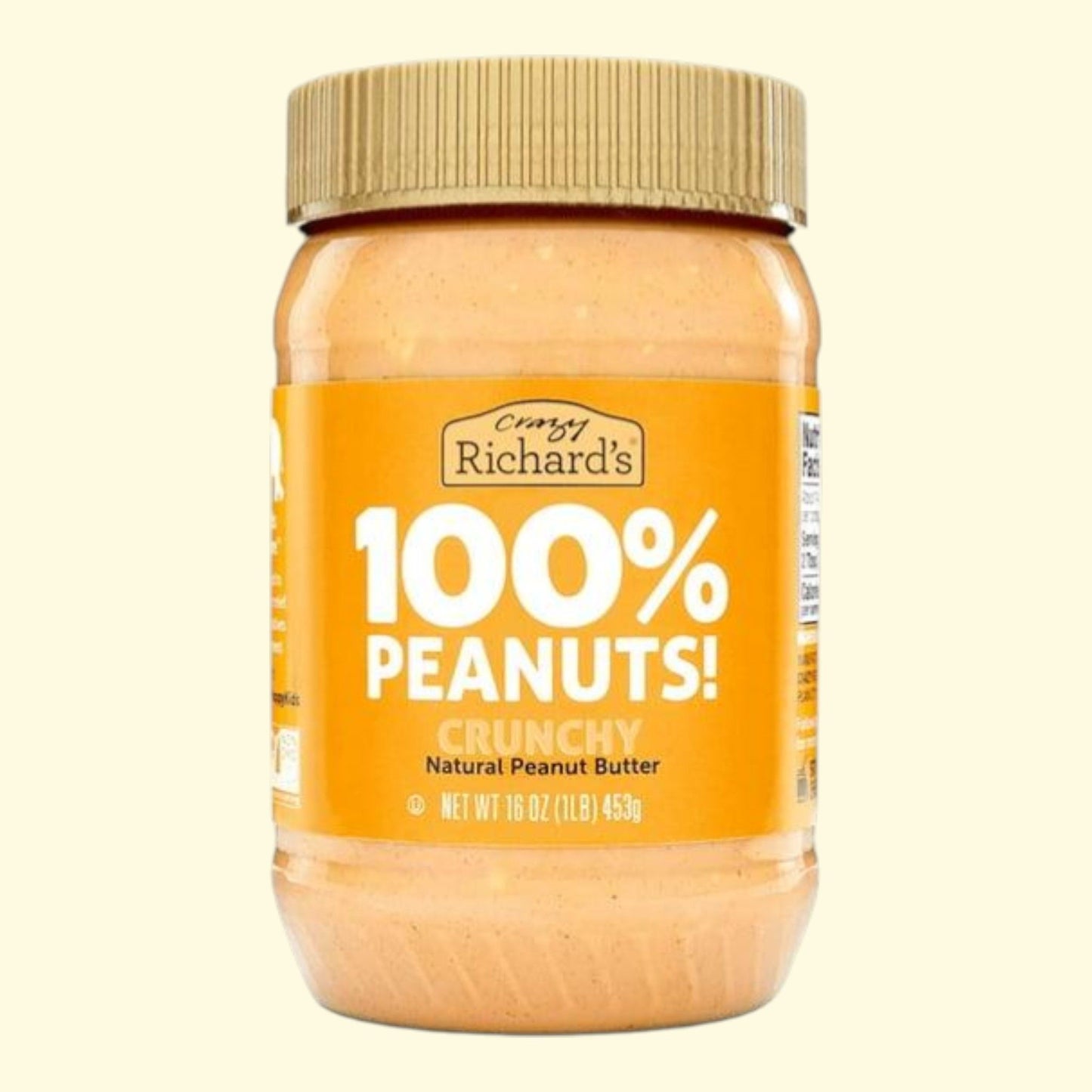 Crazy Richard's Crunchy Peanut Butter, 16oz