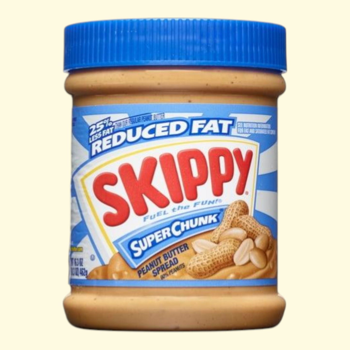 SKIPPY SUPER CHUNK Reduced Fat Peanut Butter Spread, 16.3 oz