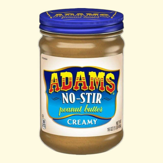 Adams Creamy Peanut Butter, 16 oz