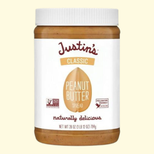 Justin's Creamy Peanut Butter Spread, 28 oz