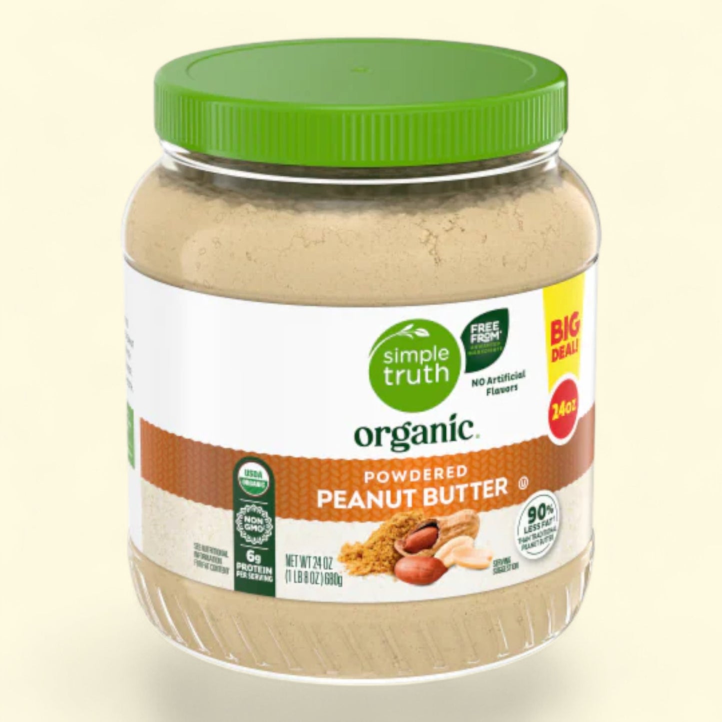Simple Truth Organic Powdered Peanut Butter, 24 oz