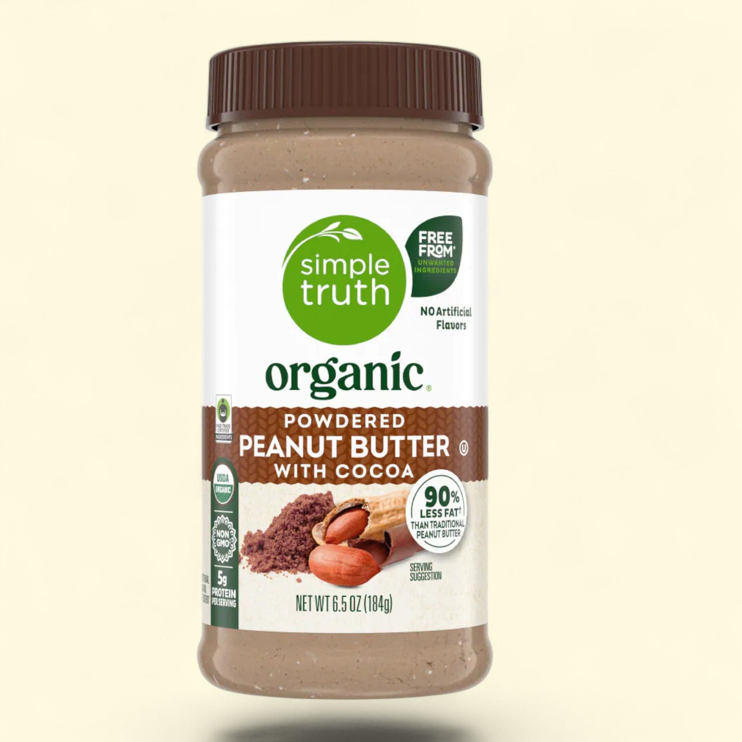 Simple Truth Organic, Powdered Peanut Butter with Cocoa, 6.5 oz