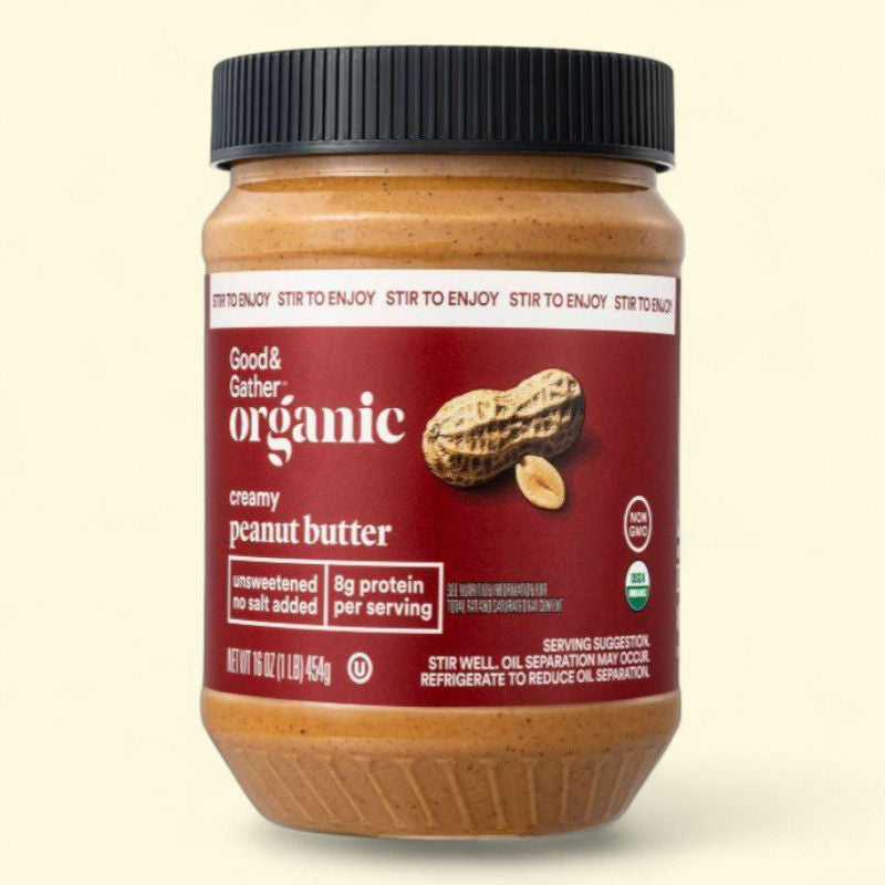 Good & Gather Organic Creamy Peanut Butter, 16oz