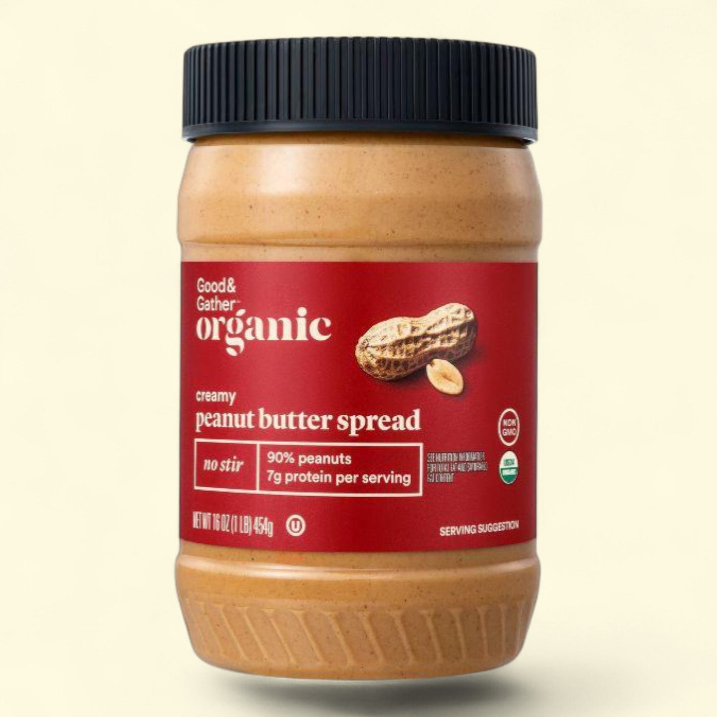 Good & Gather, Organic No Stir Creamy Peanut Butter, 16oz