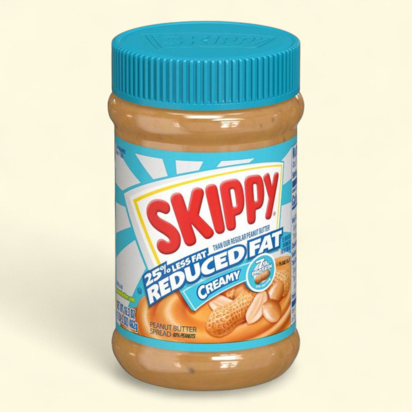 Skippy Creamy Peanut Butter, Reduced Fat, 16.3oz