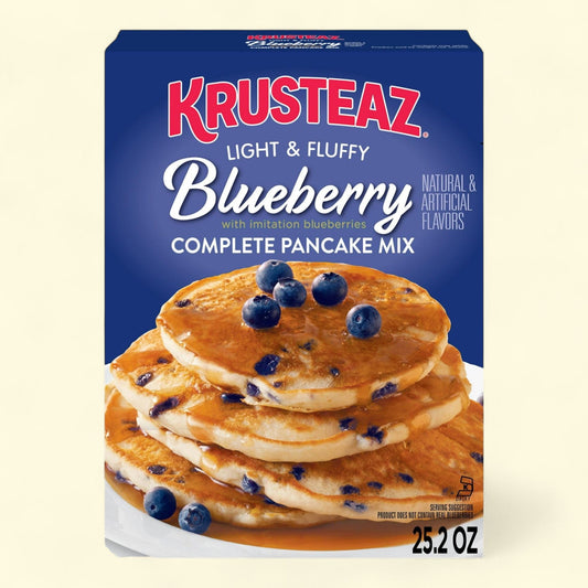Krusteaz Blueberry Pancake Mix, 25.2 oz