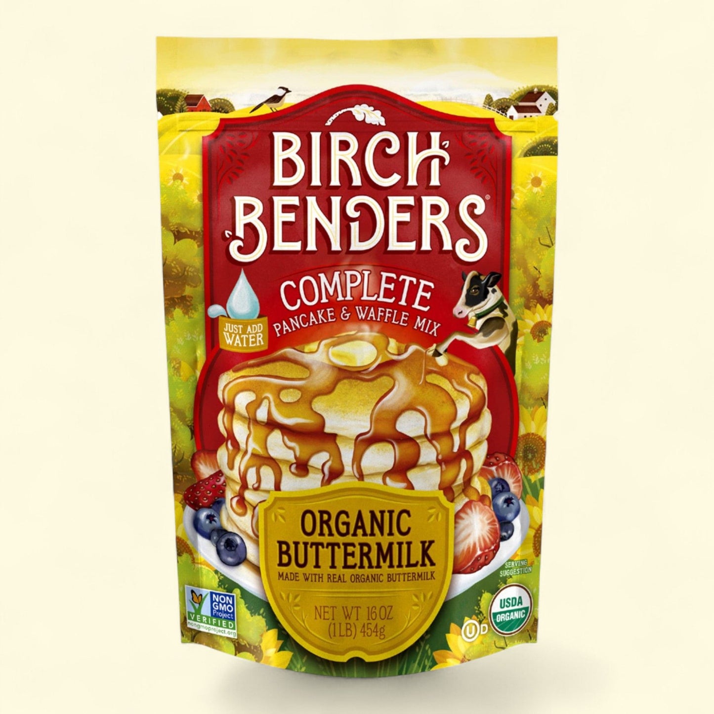 Birch Benders Organic Buttermilk Pancake & Waffle Mix, 16oz