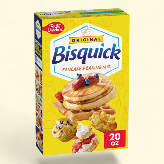Betty Crocker Bisquick Pancake and Baking Mix, Original, 20 oz