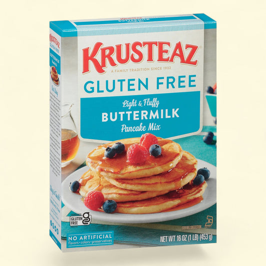 Krusteaz Buttermilk Pancake Mix, Glute-Free 16 oz.