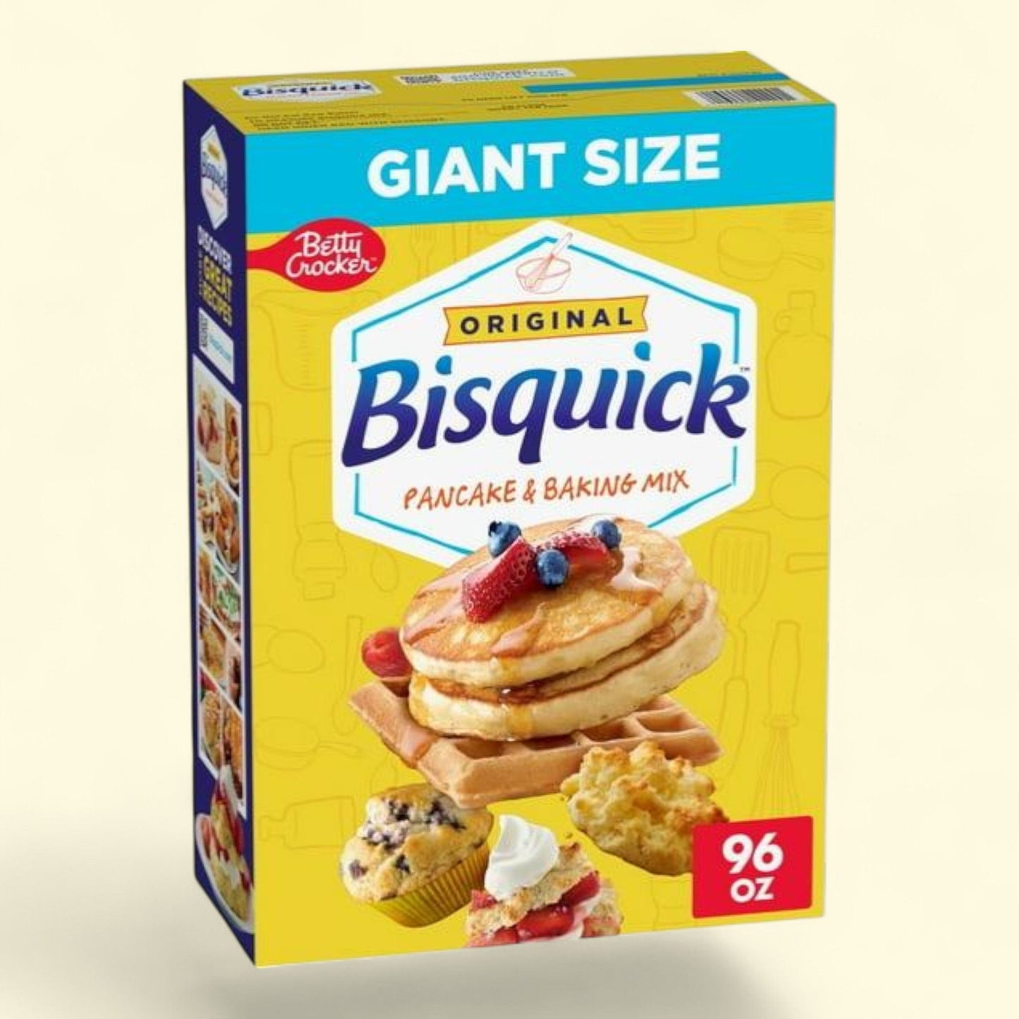 Betty Crocker Bisquick Pancake and Baking Mix, Original, 96 oz