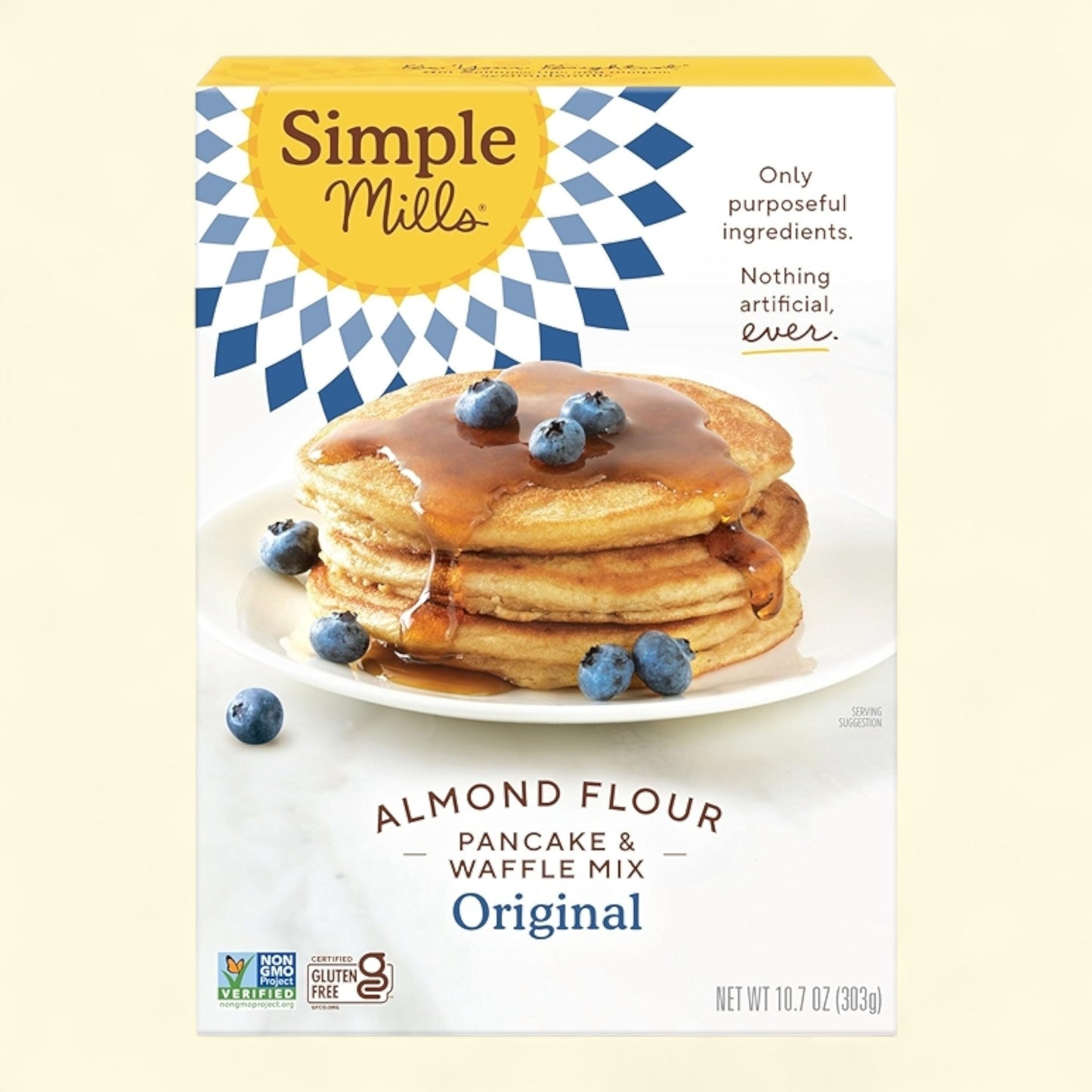 Simple Mills Pancake and Waffle Mix, 10.7 oz