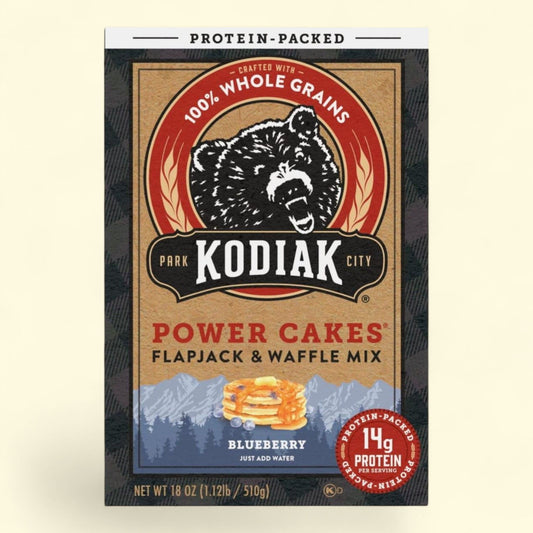 Kodiak Power Cakes Blueberry Pancake and Waffle Mix, 18 oz