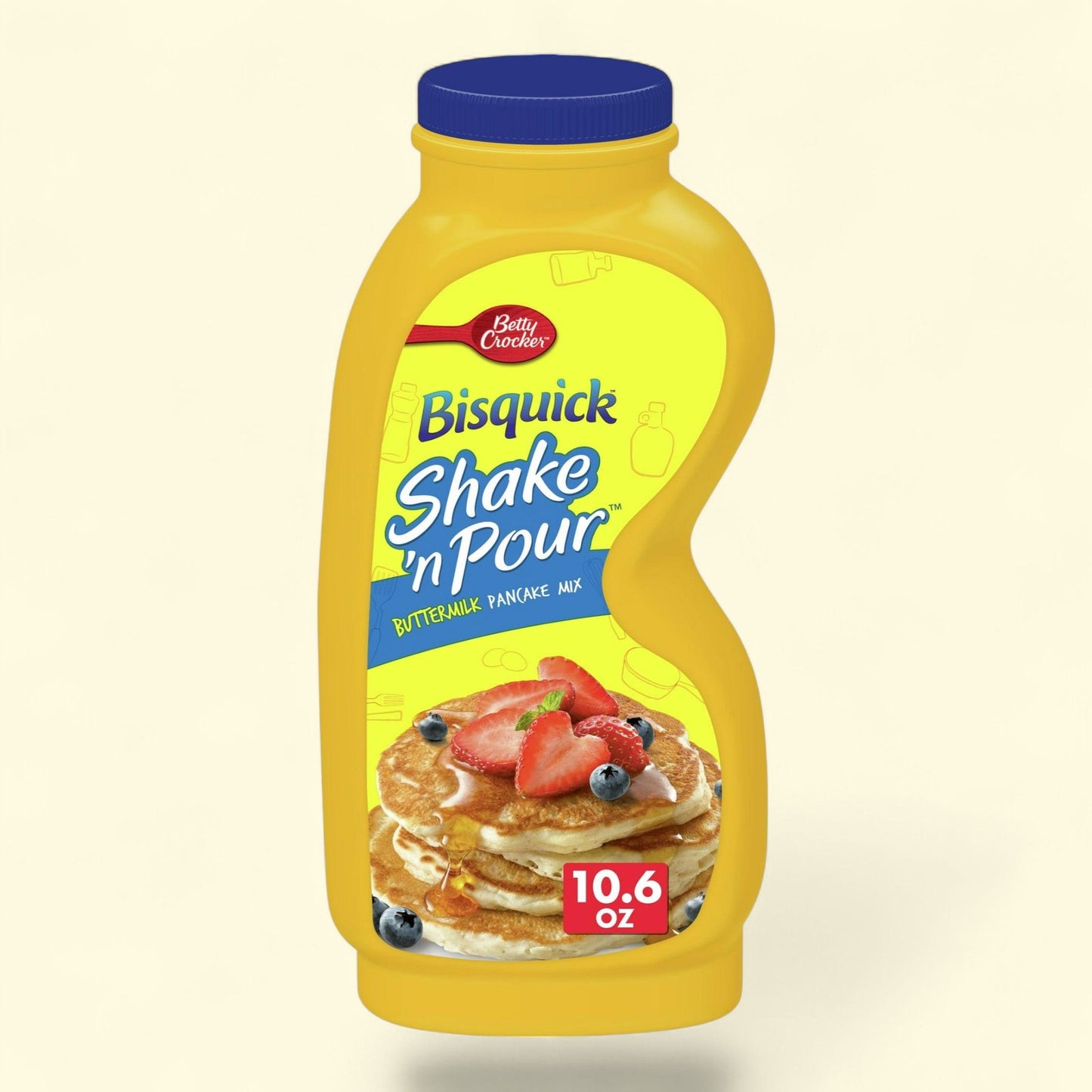 Betty Crocker Bisquick Shake 'n Pour, Buttermilk Pancake Mix, 10.6 oz