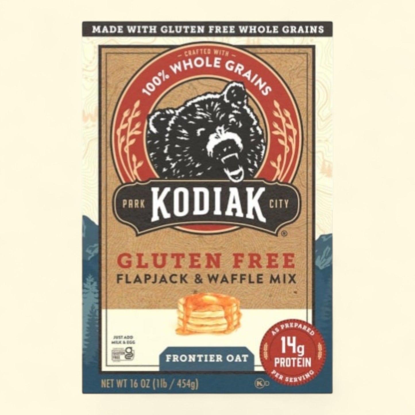 Kodiak Gluten Free Frontier Oat Flapjack & Waffle Mix, 16 oz