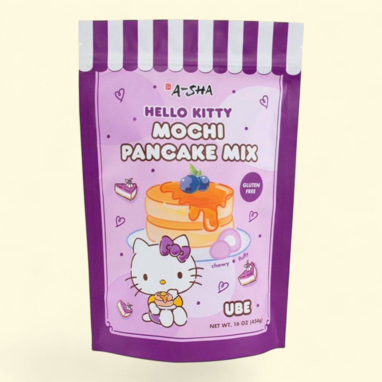 A-Sha x Hello Kitty Mochi Pancake Mix, 16oz