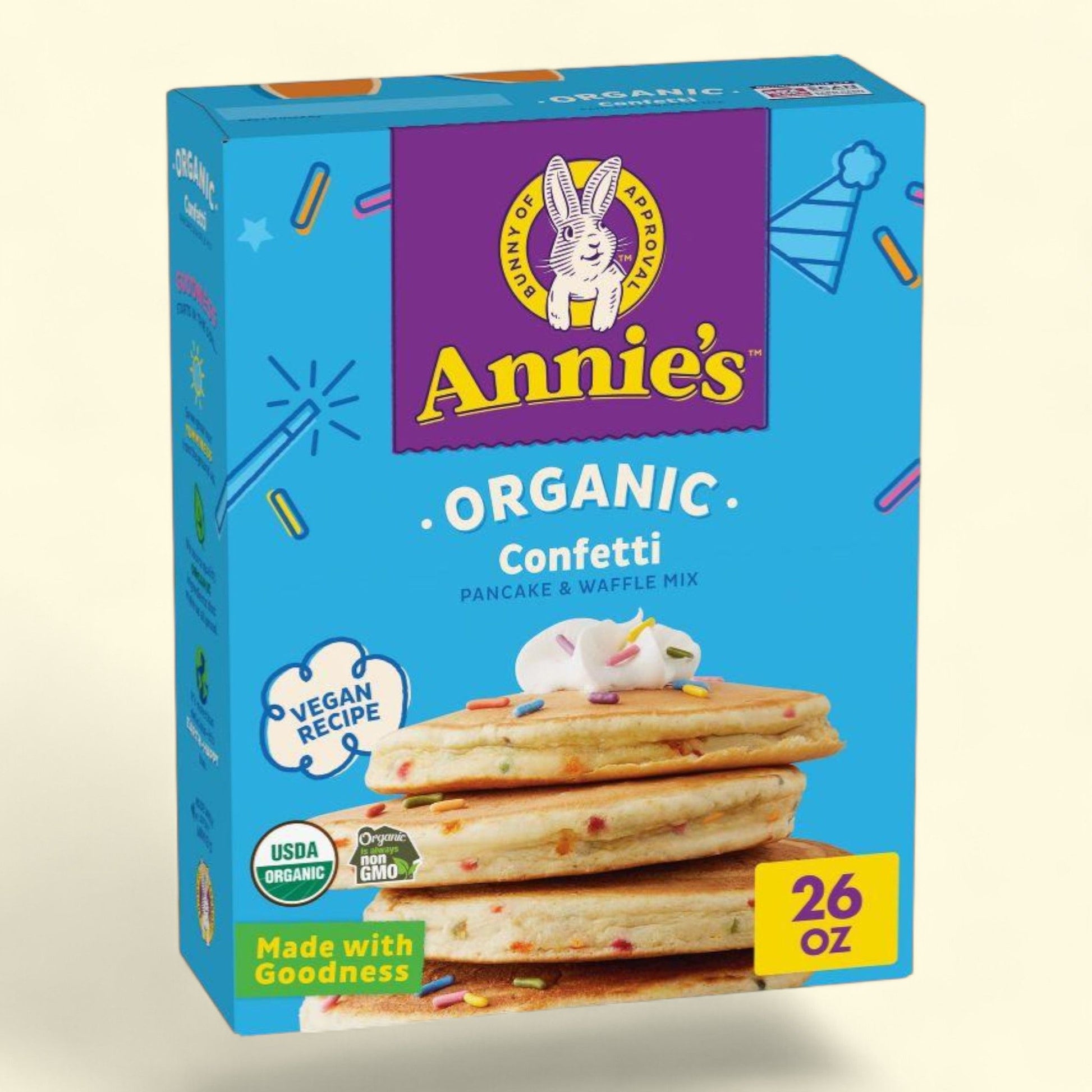 Annie's Homegrown Pancake & Waffle Mix, 26oz — authentic US product shipped worldwide by Treatspree