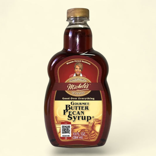 Michele's Butter Pecan Syrup, 13 oz