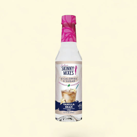 Jordan's Skinny Mixes Vanilla Bean Coffee Flavoring Syrup, 12.7 fl oz — authentic US product shipped worldwide by Treatspree