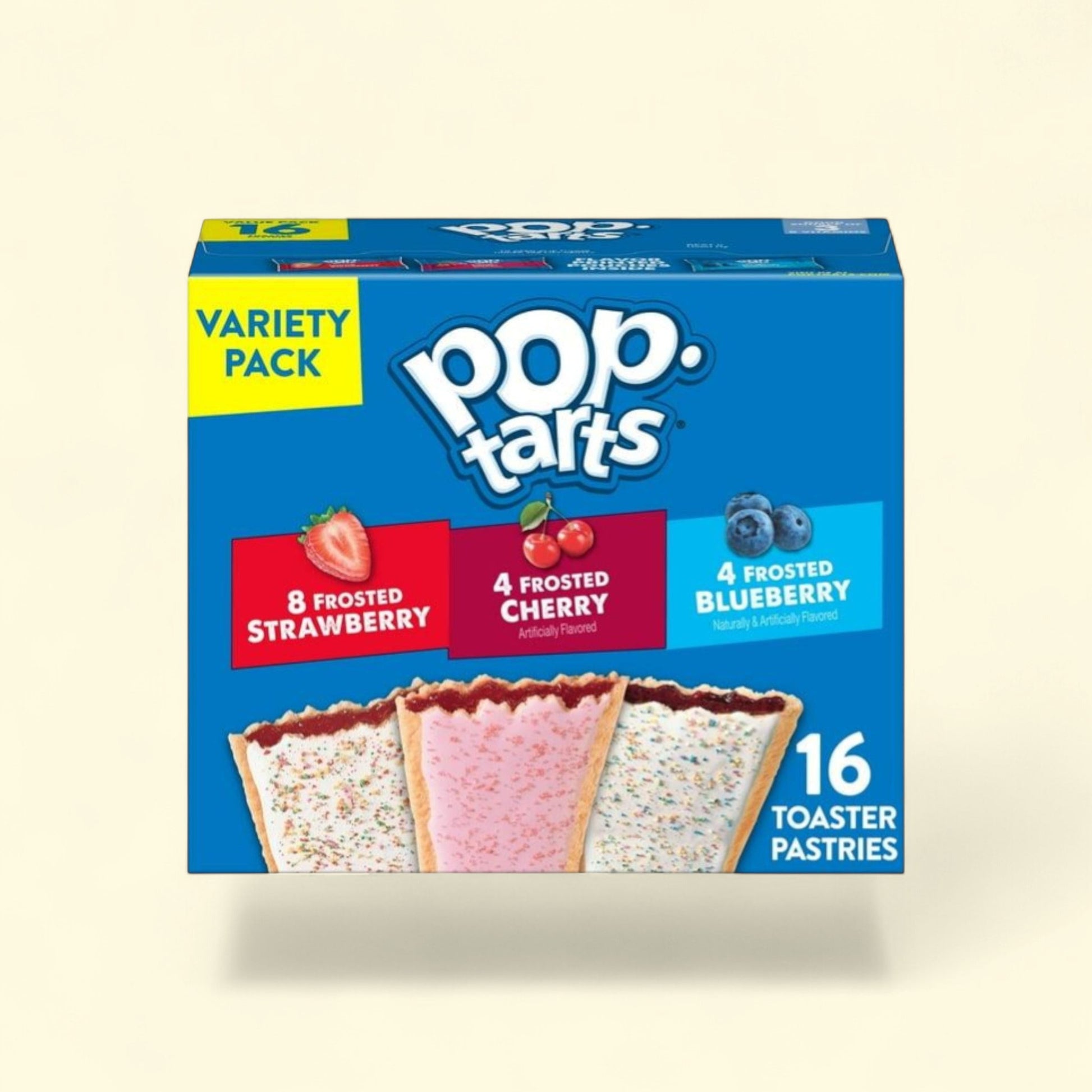 Pop-Tarts Variety Pack Toaster Pastries, 27 oz (16 Count) — authentic US product shipped worldwide by Treatspree