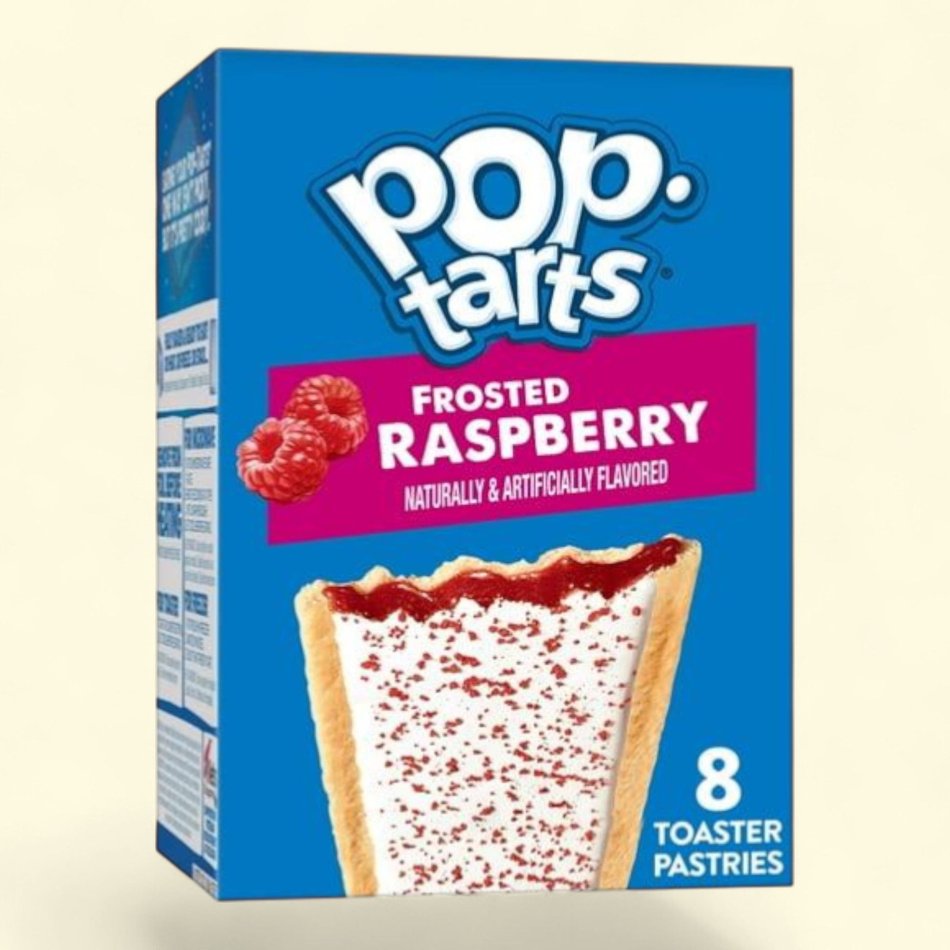 Pop-Tarts Frosted Raspberry Toaster Pastries, 13.5 oz (8 Count)