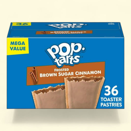 Pop-Tarts Frosted Brown Sugar Cinnamon Toaster Pastries, 60.9 oz, 36 count