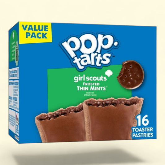Pop-Tarts Frosted Thin Mints Toaster Pastries, 27 oz (16 Count)