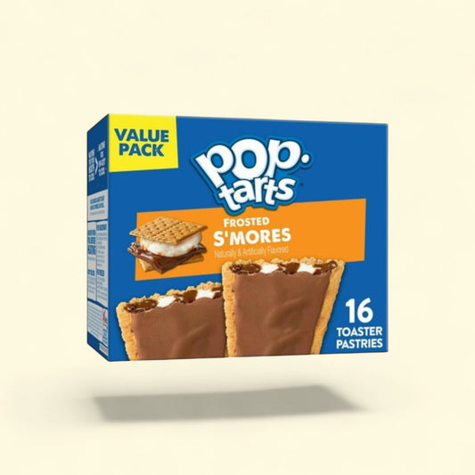 Pop-Tarts Frosted S'mores Toaster Pastries, 27 oz (16 Count) — authentic US product shipped worldwide by Treatspree